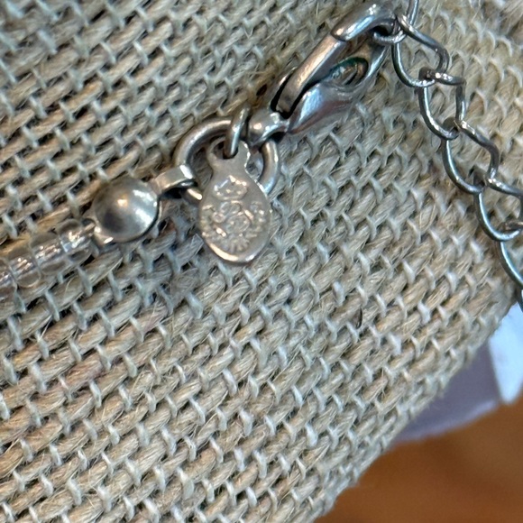 Vintage artisan glass and natural pearl necklace - Picture 7 of 7